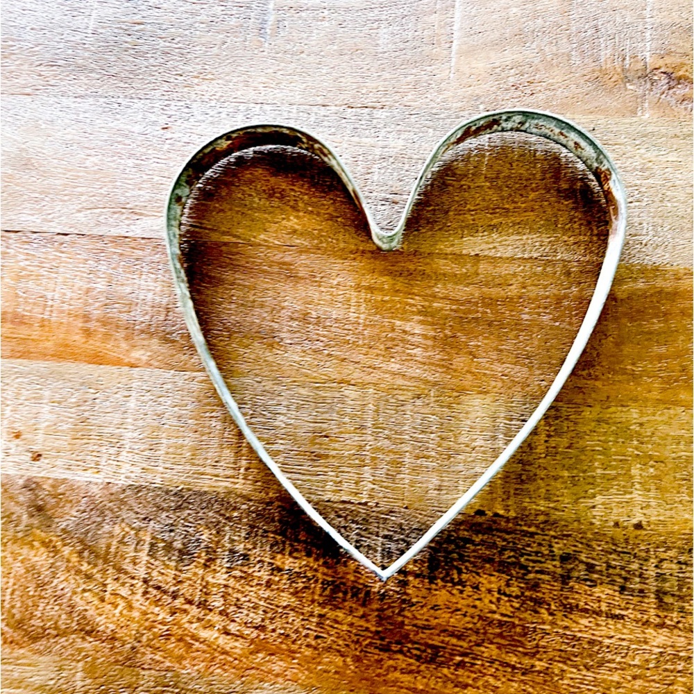 🎉🎊Host Pick💜🎈Handmade Rustic Steel Heart